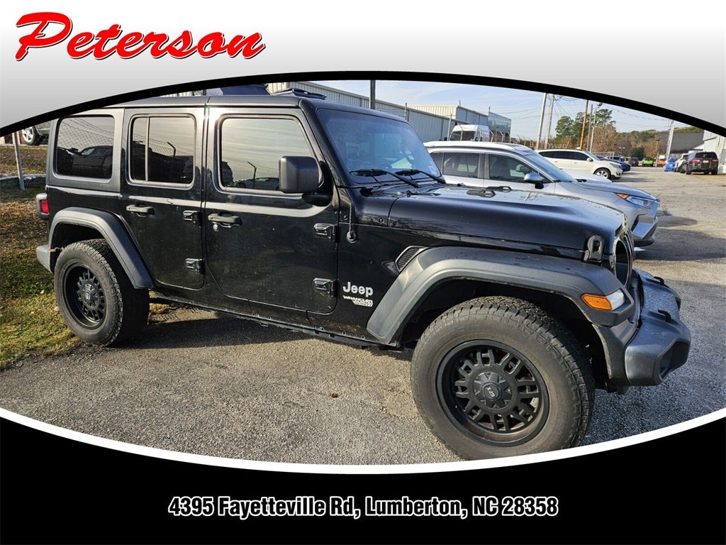 2018 Jeep Wrangler Unlimited Sport S 4x4