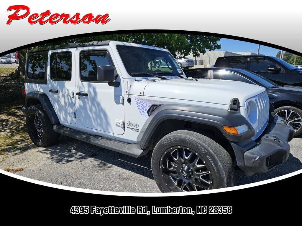 2019 Jeep Wrangler Unlimited Sport S 4x4