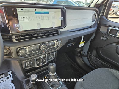 2026 Jeep Wrangler WRANGLER 4-DOOR SPORT S