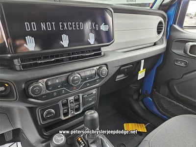 2026 Jeep Wrangler WRANGLER 4-DOOR SPORT S