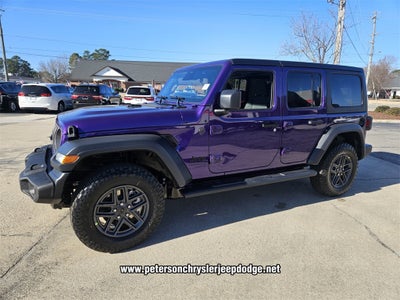 2026 Jeep Wrangler WRANGLER 4-DOOR SPORT S