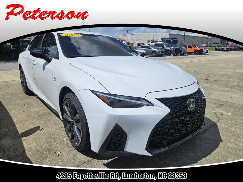 2025 Lexus IS 350 F SPORT
